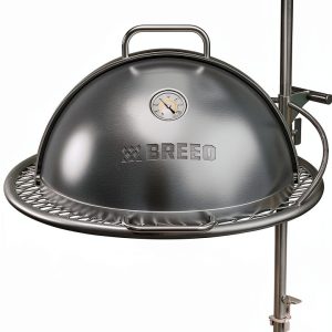 Breeo Outpost Grill Stainless Steel Wood Fuel Outdoor-0
