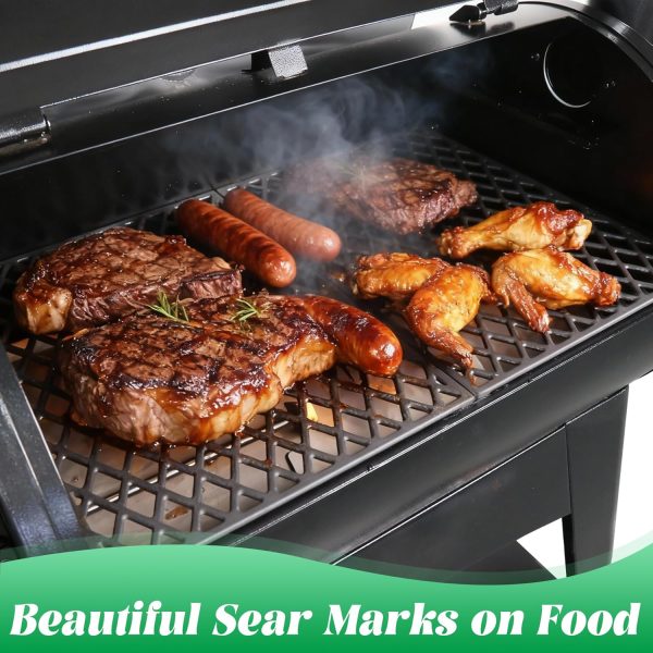 Pit Boss Cast Iron Grill Grates Heavy Duty Replacement Parts-3