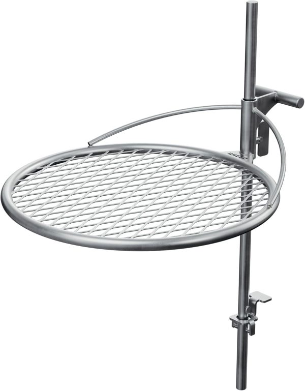 Breeo Outpost Grill Stainless Steel Adjustable Campfire-0