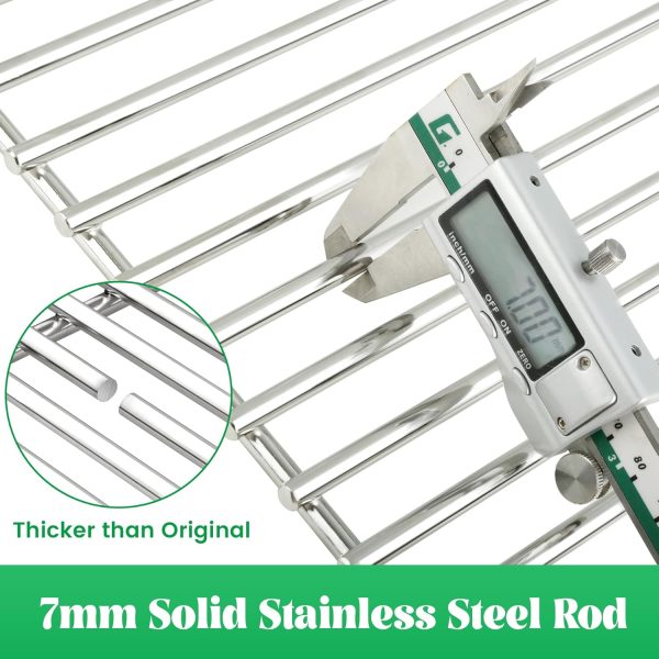 Unidanho PitBoss Grill Grates Stainless Steel Replacement-1