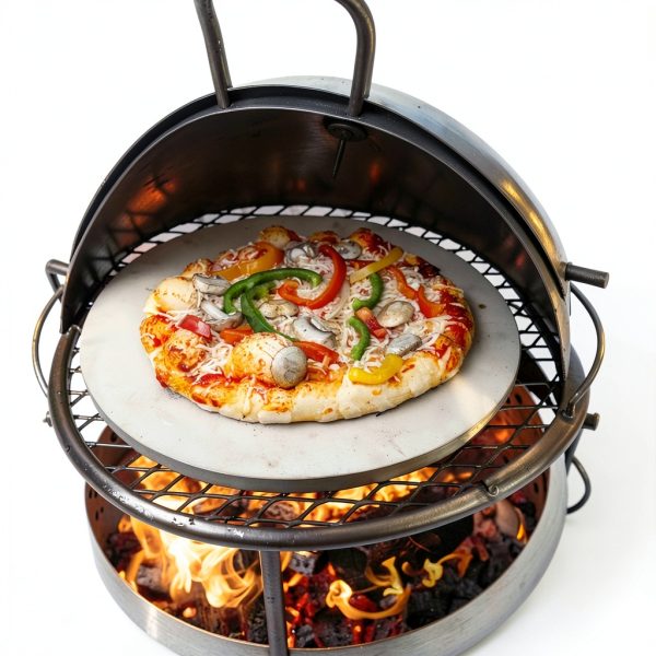 Breeo Outpost Grill Stainless Steel Wood Fuel Outdoor-3