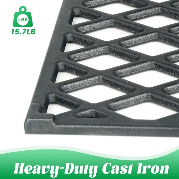 Pit Boss Cast Iron Grill Grates Heavy Duty Replacement Parts-2