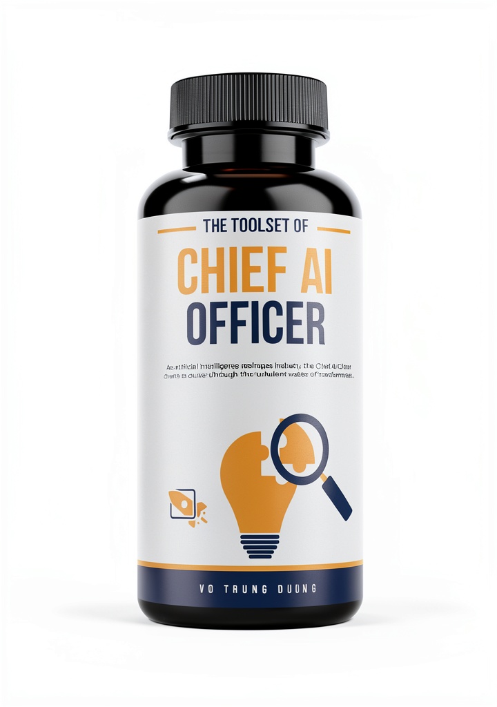 Chief AI Officer eBook cover displayed on a Kindle device