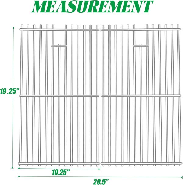 Unidanho PitBoss Grill Grates Stainless Steel Replacement-6