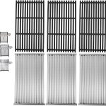PETKAO Grill Grates Cast Iron Stainless Steel Replacement-0