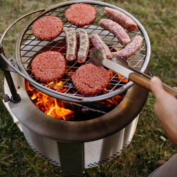Breeo Outpost Grill Stainless Steel Adjustable Campfire-3