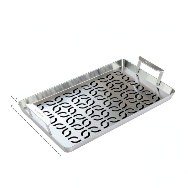 Traeger ModiFIRE Fish Veggie Grill Tray Stainless-1