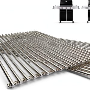 Weber Genesis 300 Grill Grates 304 Stainless Steel-0