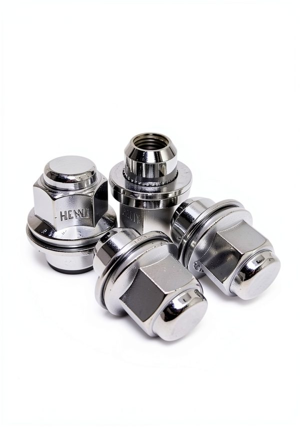 12x1.5 Chrome Lug Nuts for Toyota & Lexus - Veritek 4-Piece Set-5