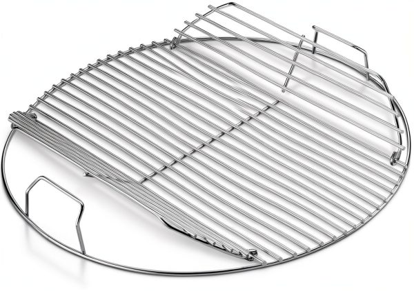 Weber Replacement Hinged Cooking Grate for 22-Inch Charcoal Grills –-0