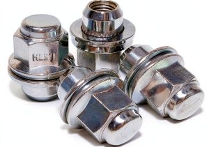 12x1.5 Chrome Lug Nuts for Toyota & Lexus - Veritek 4-Piece Set-0