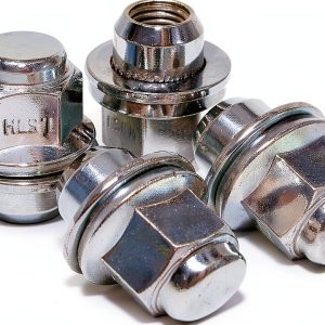 12x1.5 Chrome Lug Nuts for Toyota & Lexus - Veritek 4-Piece Set-0