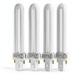 TINDTOP 9W 21050 Bulbs & Glue Boards Kit for Dynatrap DT3009 White-0