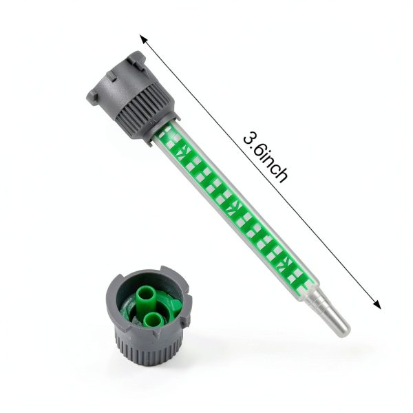 Epoxy Mixing Nozzle 24 Pack Ekrnlyi 3.5" PP Tip with 16 Elements-1