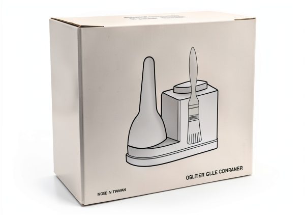 Big Horn 30-Ounce Glue Container with Brush - White, Large Capacity-4