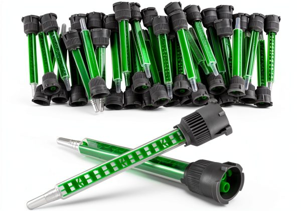 Epoxy Mixing Nozzle 24 Pack Ekrnlyi 3.5" PP Tip with 16 Elements-0