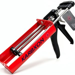 KBX100R Dual Cartridge Epoxy Gun by KARBXON 400ml Red High Thrust-0