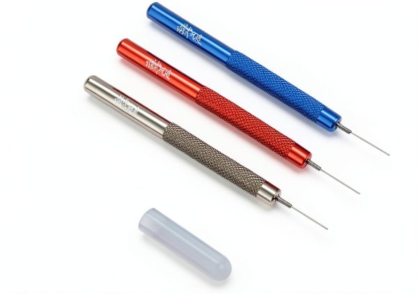 ANSAI 3-Piece Precision Hobby Tool Set Metal Applicator Needles Colors-1