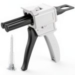 Dispensing Gun Zihvfzu 50ml 1:1/1:2 Epoxy Mixing Kit with Static-0