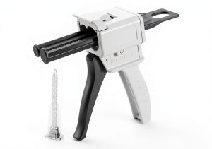 Dispensing Gun Zihvfzu 50ml 1:1/1:2 Epoxy Mixing Kit with Static-0