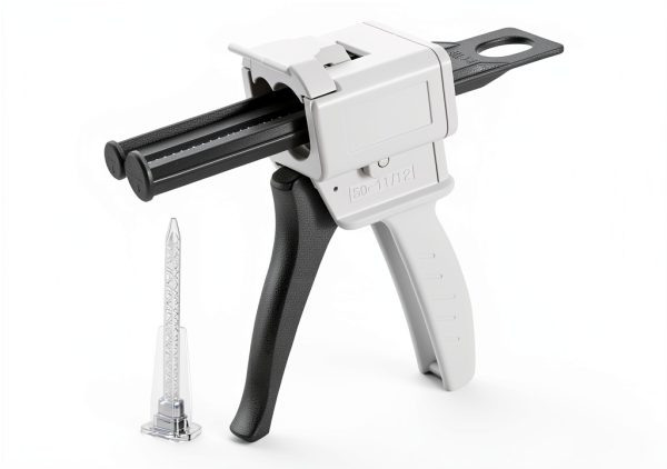 Dispensing Gun Zihvfzu 50ml 1:1/1:2 Epoxy Mixing Kit with Static-0