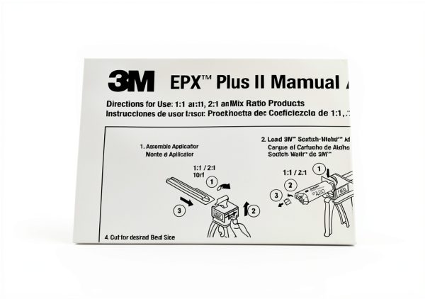 3M Scotch Weld EPX Plus II Applicator with 2 Plungers 48mL/50mL-5
