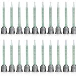 WhatsNews Mixing Nozzles Adhesive Cartridge Tip 16 Element 3.6in 20pcs-0