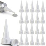 Zhehao 20 Pack E6000 Snip Tip Applicator Caps for Craft Glue-0