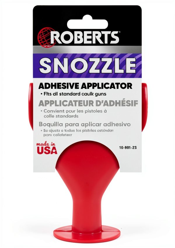 Roberts 3 Inch Adhesive Applicator Nozzle Red 11 oz Cartridge-6