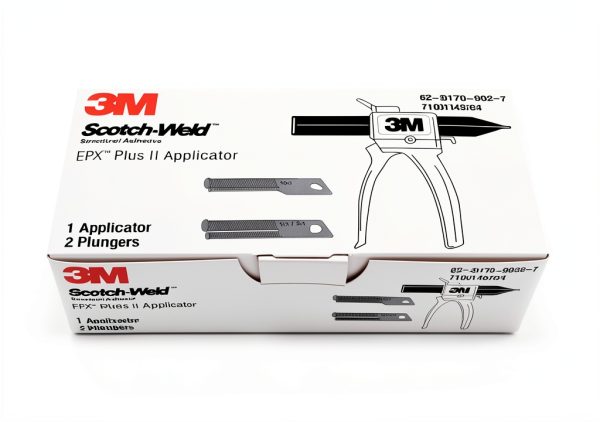 3M Scotch Weld EPX Plus II Applicator with 2 Plungers 48mL/50mL-2