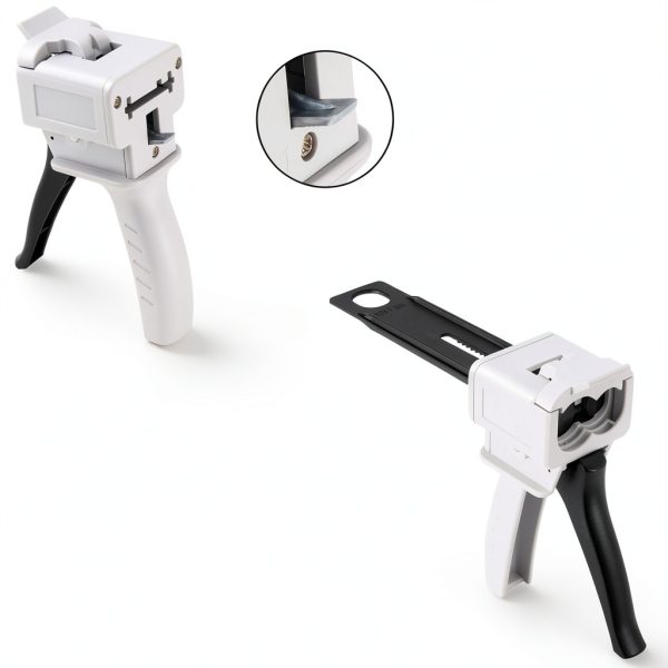 Dispensing Gun Zihvfzu 50ml 1:1/1:2 Epoxy Mixing Kit with Static-4